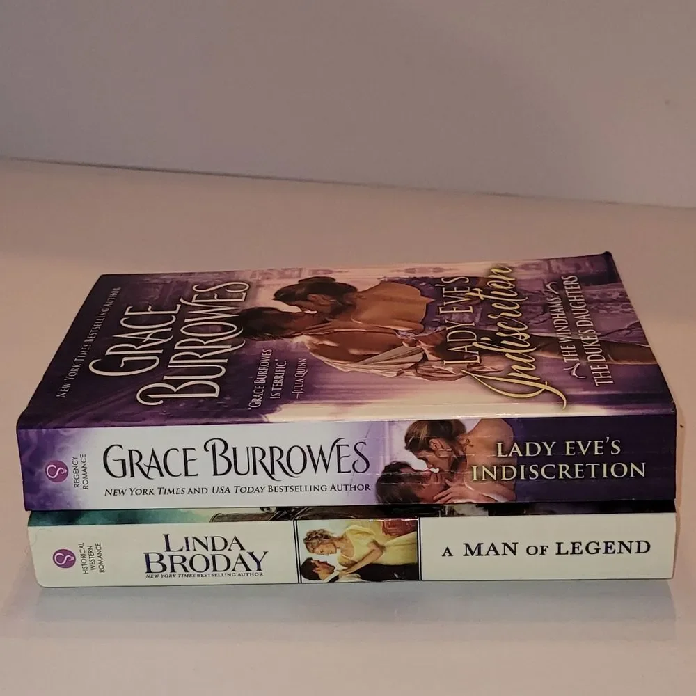 Romance Novel Set by Grace Burrowes and Linda Broday